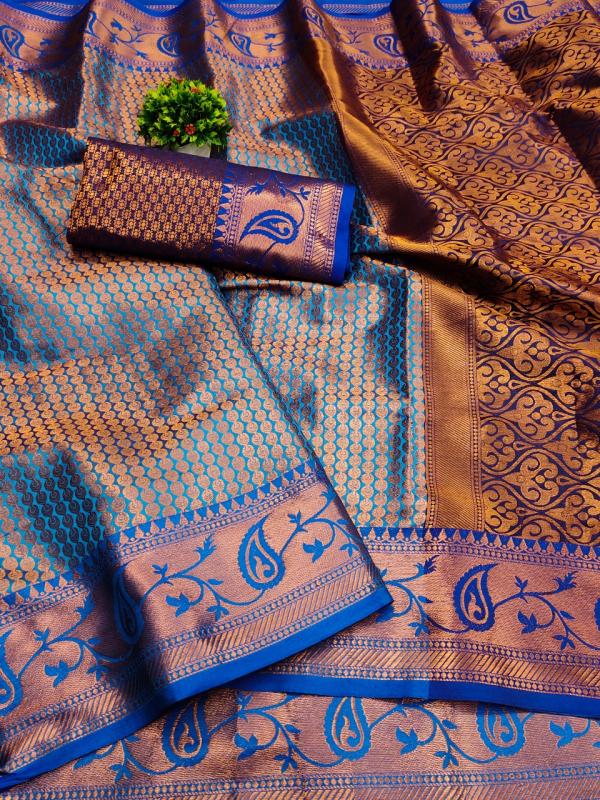 Kanjivaram 03 Fancy Soft Silk Saree Collection